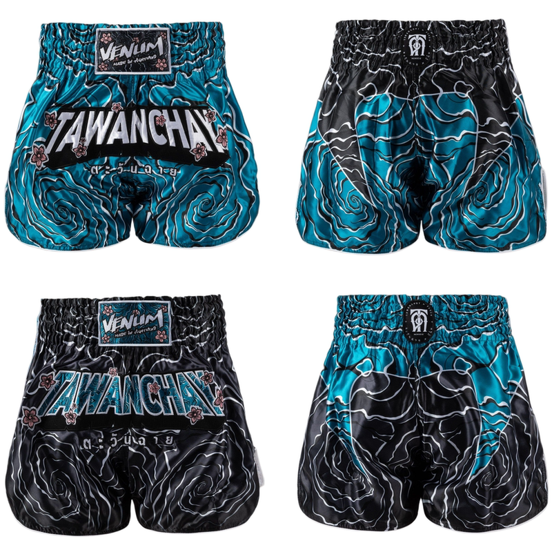 Venom Da Wan Chai Co-Branded Muay Thai Pants, Venom Fitness Breathable Elastic Training Pants, Muay Thai Pants, Fighting Shorts Venom Da Wan Chai Co-Branded Muay Thai Pants, Venom Fitness Breathable Elastic Training Pants, Muay Thai Pants, Fighting Shorts