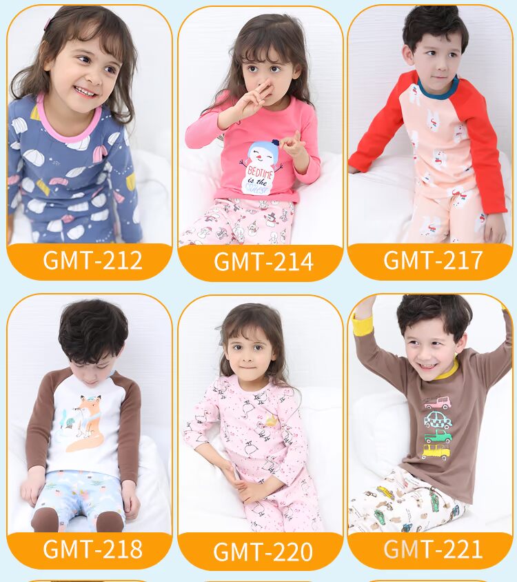 2018 chân dài chú mùa thu đông trẻ em đồ lót chà nhám cho bé trai và bé gái mùa thu dày quần áo ngủ bé cotton thời trang cho bé gái