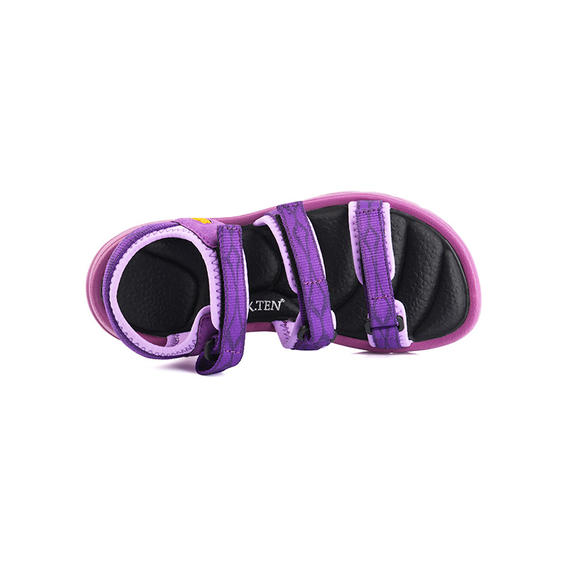SIX.TEN / cắm trại đích thực Mùa hè mới Giày nữ Velcro siêu nhẹ dép thể thao dép đi biển ngoài trời - Khởi động ngoài trời giày lót lông