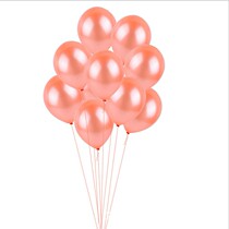 Rose Gold Latex Balloon 10 Inch 2 2 gr Round Rose Gold Latex Balloon Birthday New Year Scene Arrangement Gas