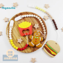 Pacifier Chain Baby Grinders Dental Gum Anti-Fall Chain Washable Washable Pacifier Anti Drop Chain
