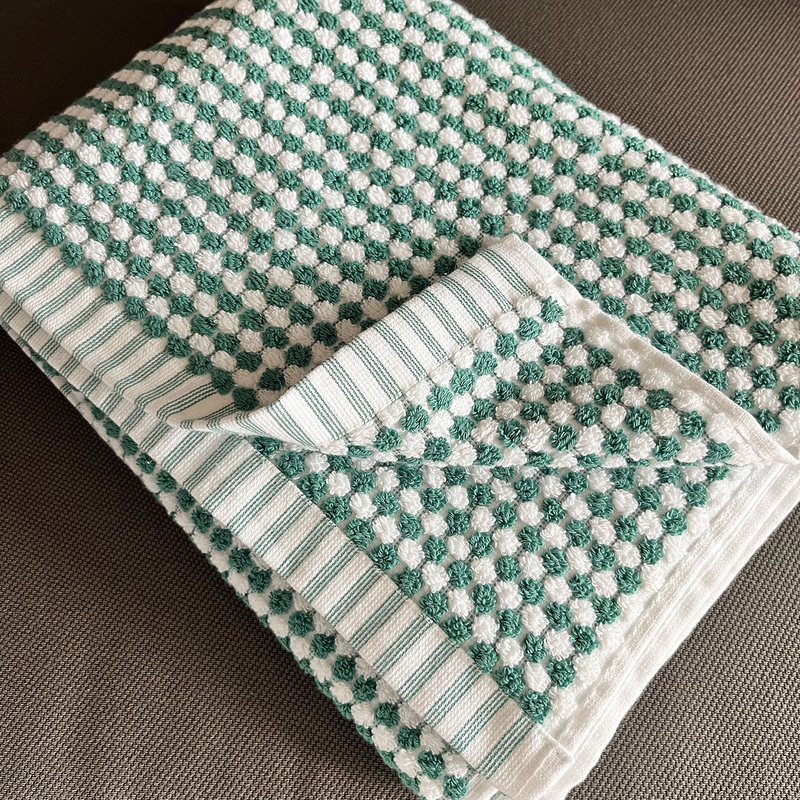 Final Order: Fresh Polka Dot High-Quality Cotton Terry Adult Bath Towel for Men and Women, Thick, Fluffy, and Soft, 70*140cm Final Order: Fresh Polka Dot High-Quality Cotton Terry Adult Bath Towel for Men and Women, Thick, Fluffy, and Soft, 70*140cm
