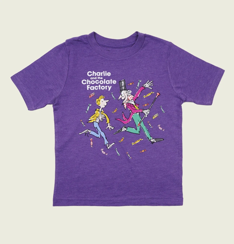 Charlie and the Chocolate Factory American-Style Short-Sleeved T-Shirt