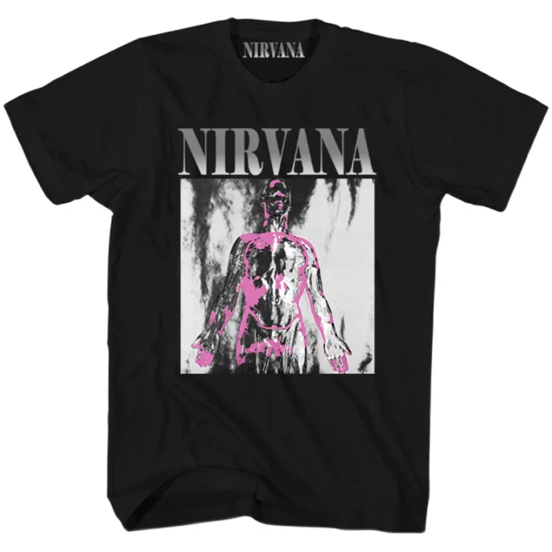 Nirvana Nirvana Classic Retro мужская мужская панк уличная футболка T-плюс