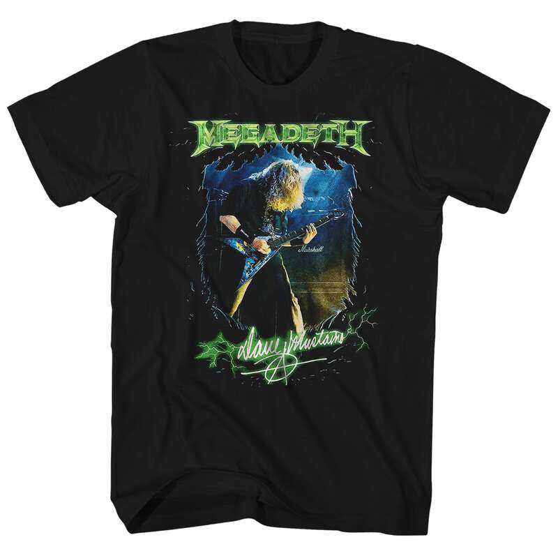 Megadeth Heavy Metal Rock Punk Men's Oversized Loose Cotton American T-Shirt Megadeth Heavy Metal Rock Punk Men's Oversized Loose Cotton American T-Shirt