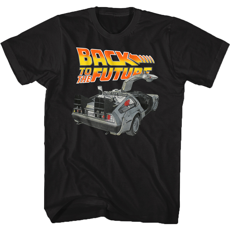 バック・トゥ・ザ・フューチャー レトロ スポーツカー レーシングカー 映画 ジョイント メンズ Tシャツ