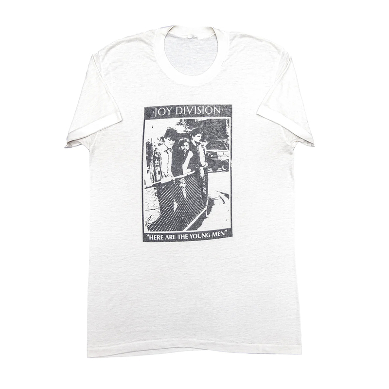 Joy Division Happy Split Band Short-Sleeved Ian Curtis American Punk T-Shirt