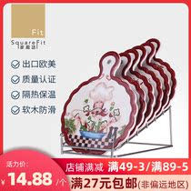 Large number of ceramic wok cushion insulated saucepan table cushion table cushion table cushion anti-burn and heat insulation cushion dining cushion Italian style dining room