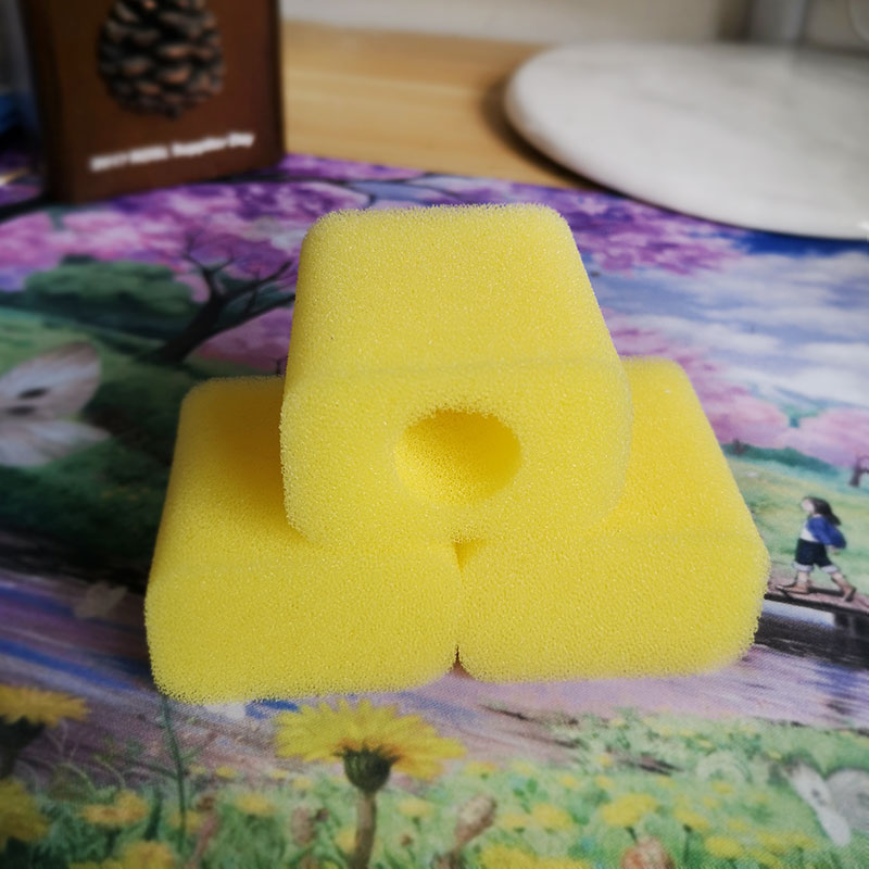 Sensen small fish tank HE300 380 480 600 special filter cotton original original yellow filter cotton yellow