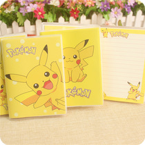 Bikachu Image notepad Japanese and Korean cute small portable portable pocket notebook student prize color page