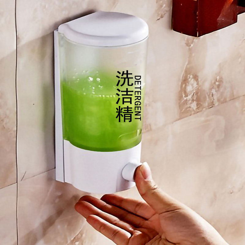 Love dream bird bathroom hotel wall-mounted punch-free shampoo bottle detergent box hand sanitizer wall hanger press