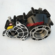 Electric Three- and Four-Wheel Vehicle Split Differential Gear with Integrated Reduction Gear and 6-Tooth Internal Spline
