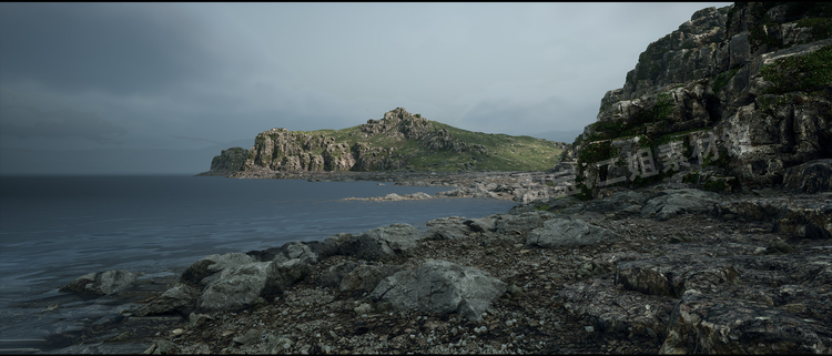 图片[9]-Northern Island Pack 4×4 km岛屿程序景观岩石植被UE4虚幻5悬崖-cg男孩
