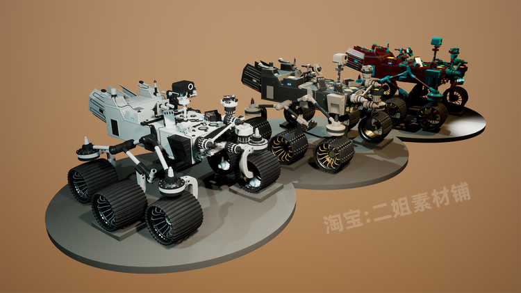 图片[11]-Space Scientific Rover太空科学漫游者火星探测器环境UE4.26游戏-cg男孩