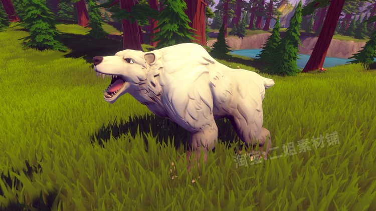 图片[6]-Stylized Bear – RPG Forest Animal程式化熊颜色攻击前行动画UE4-cg男孩