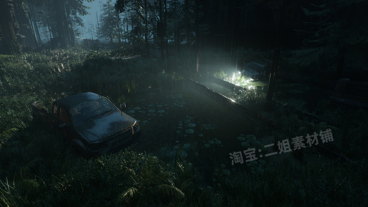图片[13]-Post Apocalyptic City后世界末日城市UE4虚幻5建筑蓝图汽车模型-cg男孩