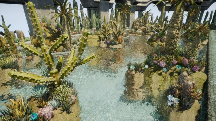 图片[19]-Cactus Plants: Desert Garden仙人掌植物沙漠花园岩石UE4.27建筑-cg男孩