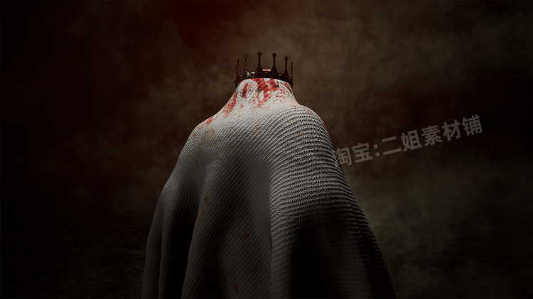 图片[11]-Ghost King鬼王长袍幽灵人物角色NPC游戏资产UE5虚幻5.1皇冠素材-cg男孩