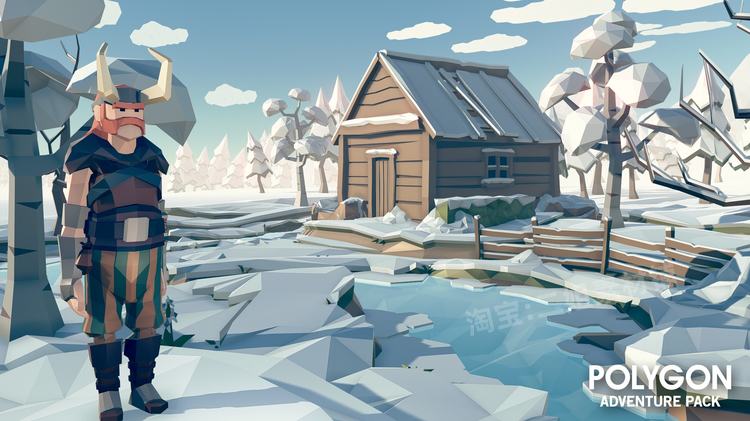 图片[4]-POLYGON Adventure Pack多边形冒险幻想主题资产包虚幻角色系统CG-cg男孩