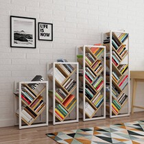 Library special bookshelf desktop simple table student floor bookcase office storage shelf bedroom tree shape
