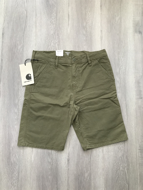 Spring Benefits in Stock Carhartt Wip Cargo Shorts Spring and Summer Classic Logo Label Wide Version Multi-Flap Pocket Pants Spring Benefits in Stock Carhartt Wip Cargo Shorts Spring and Summer Classic Logo Label Wide Version Multi-Flap Pocket Pants