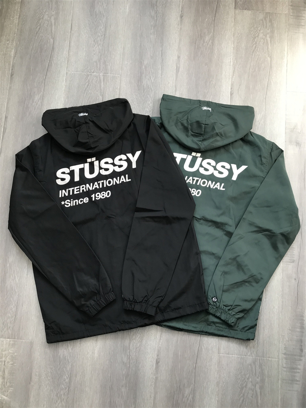 New Year's Benefit: Authentic Australian Version of Stussy since 1980 Coaches Classic Coach Jacket