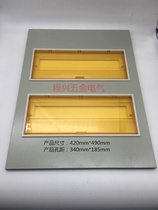 National standard PZ30 large iron panel 36 loop double row empty box panel DZ47 distribution box cover household C45 cover