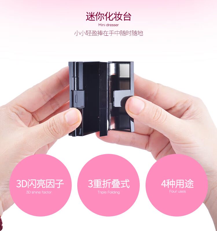 Thái Lan gấp nếp trang điểm set Earth color eye eye mày lông mày phấn bóng cao sửa chữa năng lực mỹ phẩm case phấn mắt đẹp
