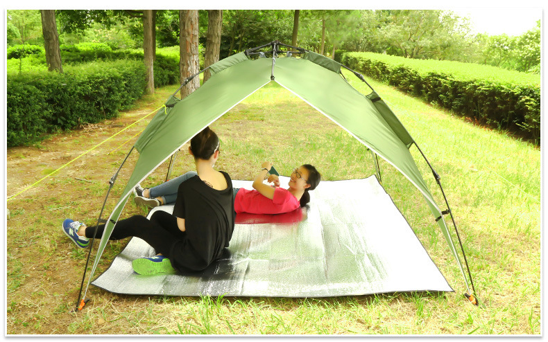 Ngoài trời hex nhôm lá cắm trại dã ngoại dã ngoại mat cắm trại thảm bò - Thảm chống ẩm / Mat / Gối vải trải picnic