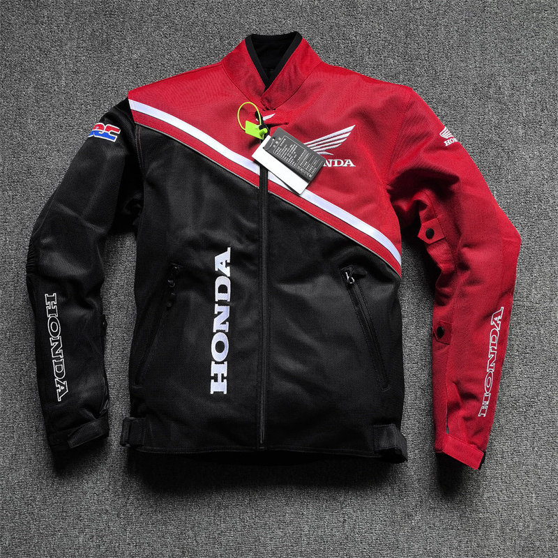 New Japanese Motorcycle Riding Jacket for Men, Summer Mesh Breathable Motorbike Racing Suit, Anti-Fall and Wear-Resistant New Japanese Motorcycle Riding Jacket for Men, Summer Mesh Breathable Motorbike Racing Suit, Anti-Fall and Wear-Resistant