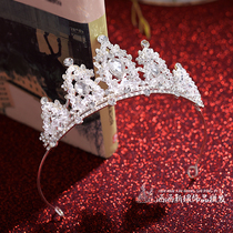 Boutique bridal crown crystal wedding dress hair crown beautiful princess fairy wedding dress veil outfit crown and headpiece