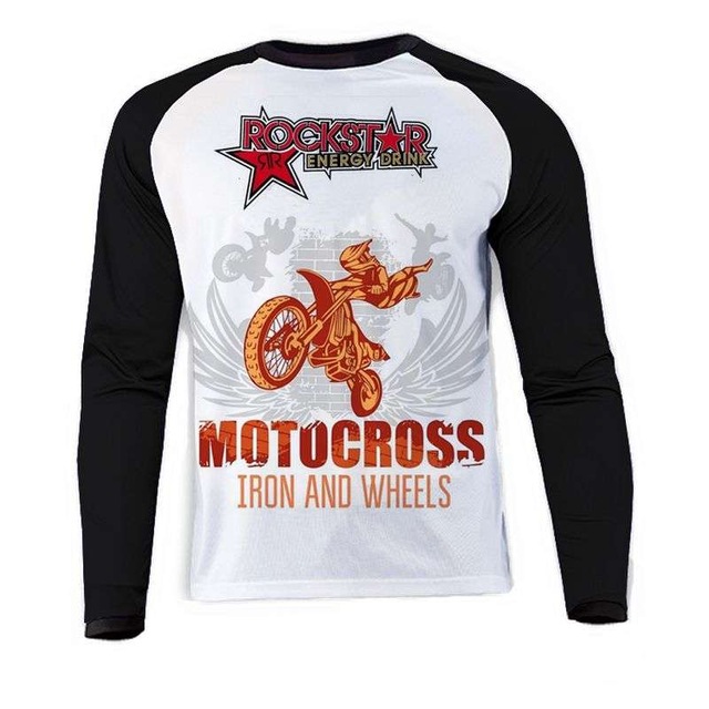 Man Island Tt Speed Dry Racing Speed Drop Service Long T-Shirt Locomotive Ring Island Grand Prix Venue Long Sleeve Locomotive Riding Suit