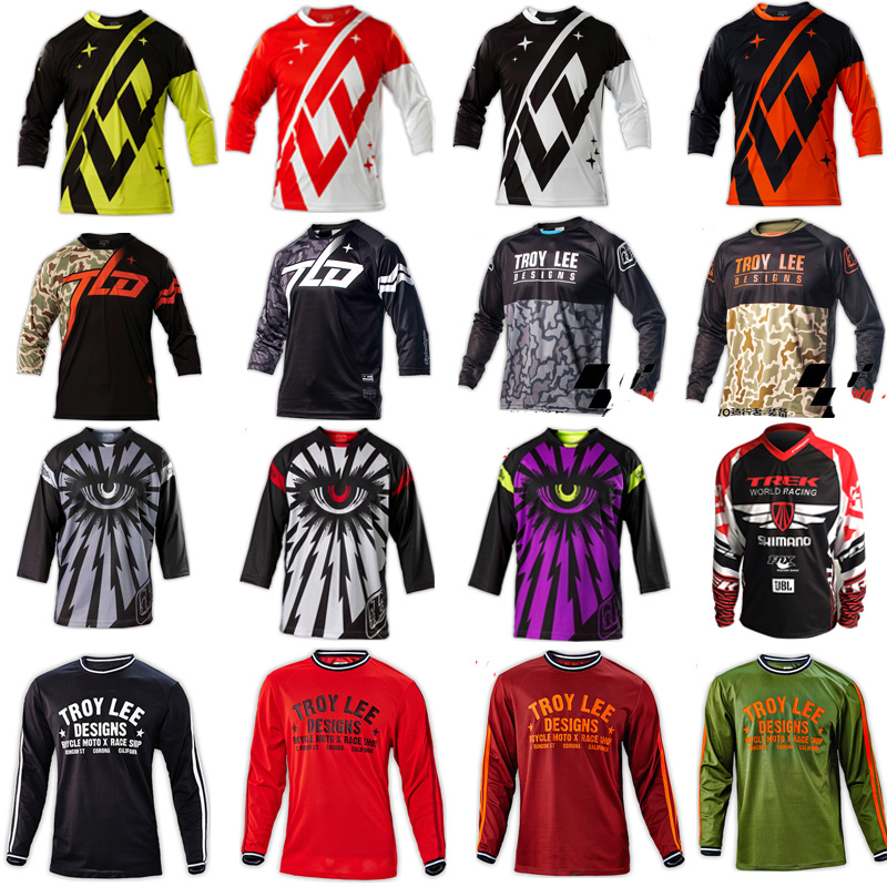 Tld surrender service mountain bike bike Jersey short-sleeved shirt men summer cross-country motorcycle clothing T-shirt