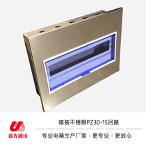 Tiguang communication stainless steel PZ30-15 circuit lighting box Dark wall power distribution box thickened strong power box