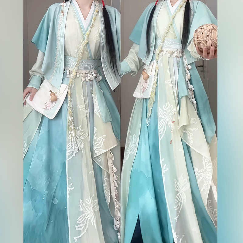 Liuying Original Improved Ancient Style Han Elements Costume for Film and Television