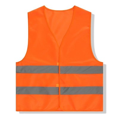 . Áo vest phản quang có thể được in, vệ sinh xây dựng đường thành phố và làm sạch quần áo làm việc, bảo hiểm lao động đồng quản lý - Dệt kim Vest