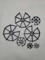 Various model specifications for construction with plastic cushion block holder steel bar protection bracket cushion gasket round cushion block