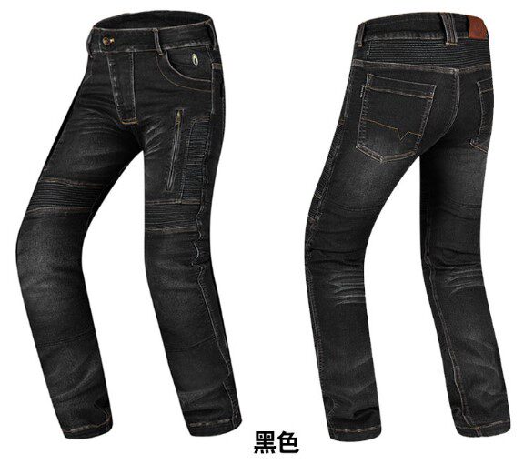RICHAKevlar Summer Locomotive Pants Jeans Riding Pants Motorcycle Pants Anti-Fall Male And Female Knight Gear
