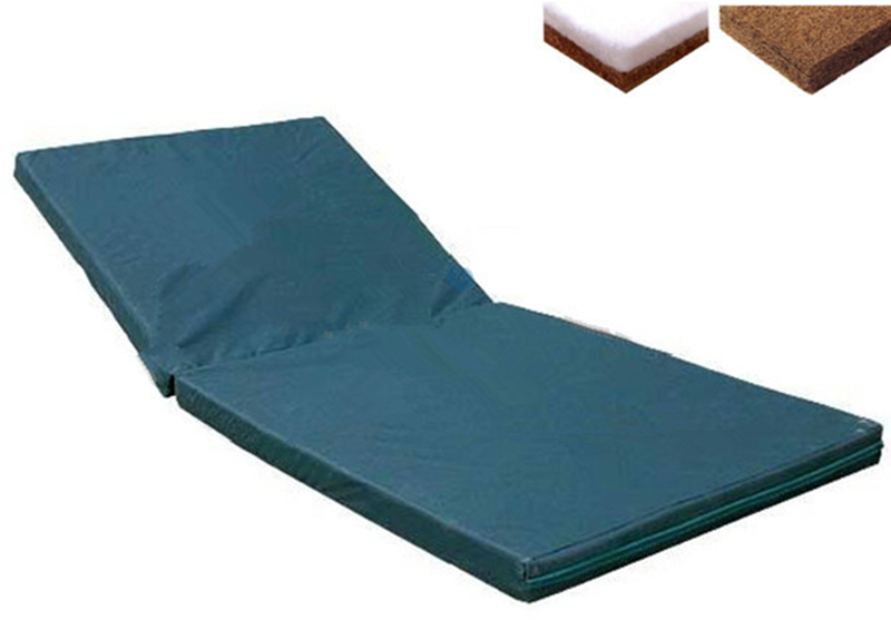 Hospital Nursing Home School Dormitory With Mattresses Elderly Care Bed Accessories Coconut Palm Cushion Custom single double rocking bed brown cushion