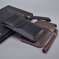 Suitable for Huawei MateX XS folding screen mobile phone genuine leather cover handmade bag dust protection shell custom bag hand grab