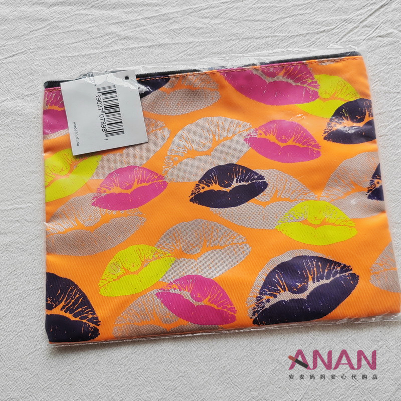 Nordstrom Fifth Avenue Handheld Makeup Bag Storage Pouch Portable Travel Sample Storage Bag