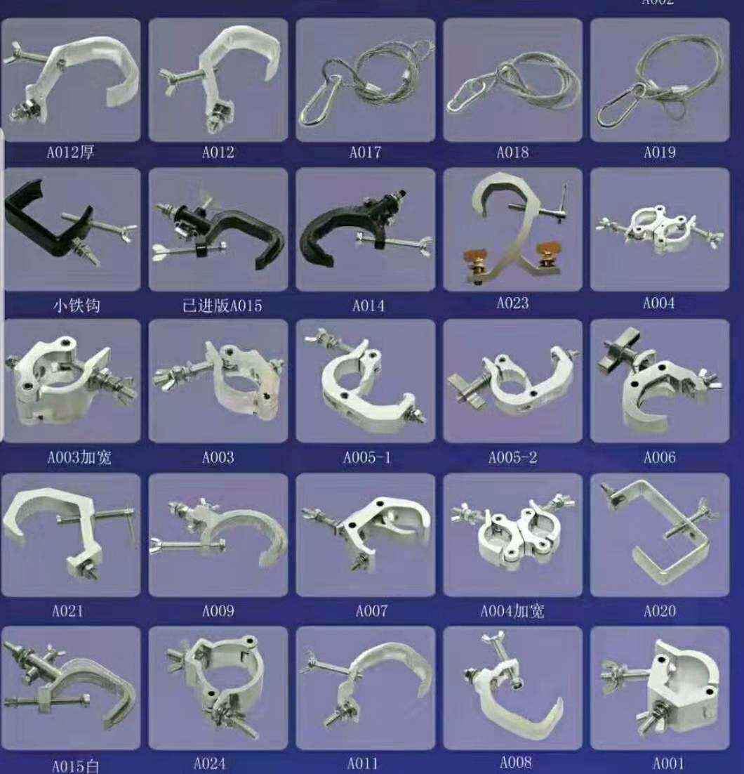 Aluminium alloy fastener cross buckle fixed steel tube swivel universal fastener aluminium alloy single-double-ring eagle rack fastener