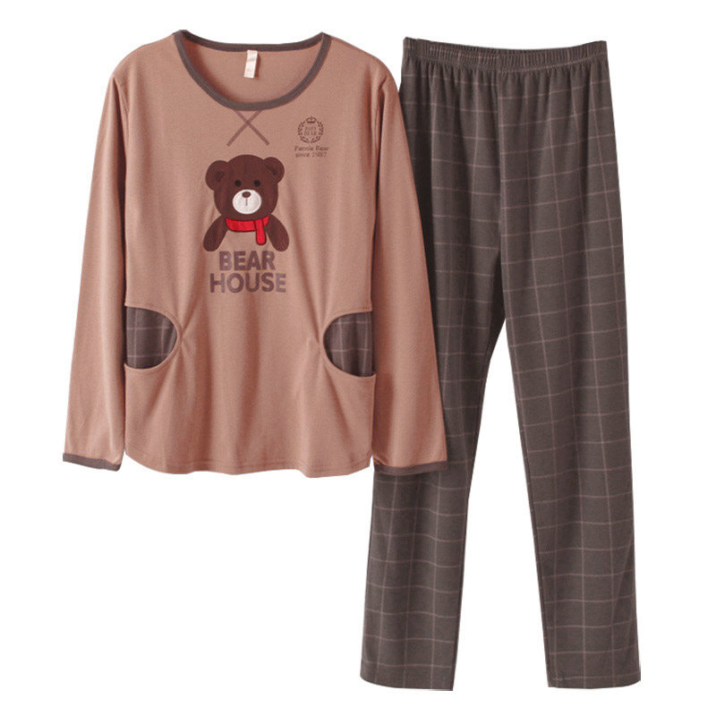 Pyjama mixte en Coton à manches longues - Ref 2988454 Image 5