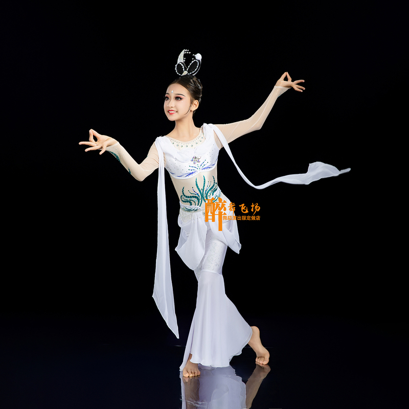 【Medicine-Making Fairy】Dance Dunhuang Flying Women's Solo Dance Practice Performance Costume Art Exam Classical Dance Children