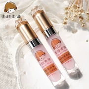 Peach Collagen Mint Cool Lip Gloss Môi tươi tươi dưỡng ẩm Khử ẩm Môi Nourish Bites Lip Gloss