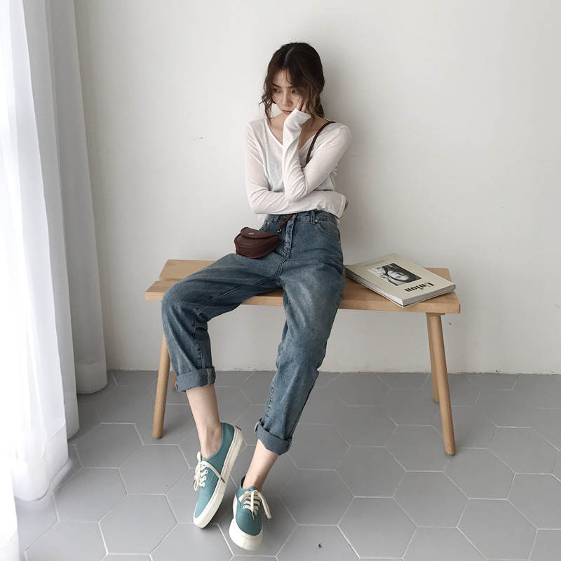 Jean femme HAOALL - Ref 3194440 Image 1