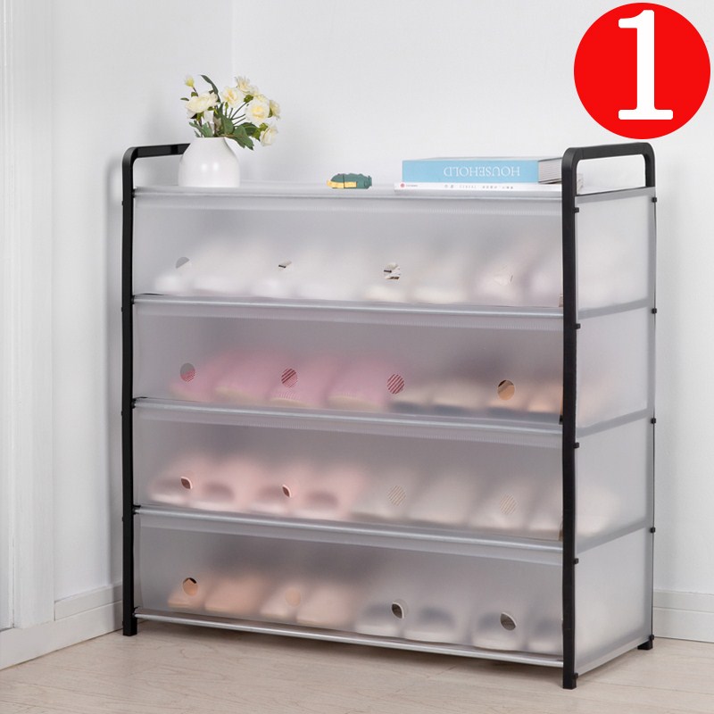 Shoe cabinet small household rental home with door elevator door door door door corridor simple 2021 new plastic