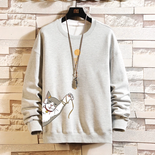 Свитшот, трендовая утепленная толстовка, базовый приятный телу лонгслив, в корейском стиле, оверсайз, большой размер