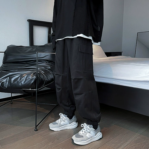 Летние штаны для отдыха, свободный крой, оверсайз, большой размер