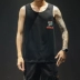 Fat lỏng hoạt hình in vest nam cộng với chất béo lớn thể thao vest vai cotton không tay áo thun mùa hè - Áo vest cotton áo khoác đông nam Áo vest cotton